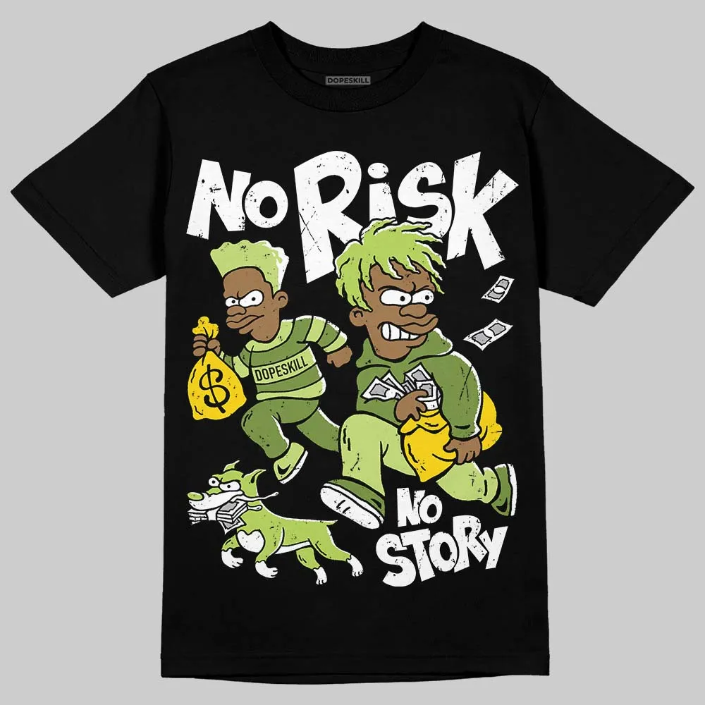 SB Dunks Fruity Pack - Green Apple DopeSkill T-Shirt No Risk No Story Graphic sold by DopeSkill product image thumbnail 2