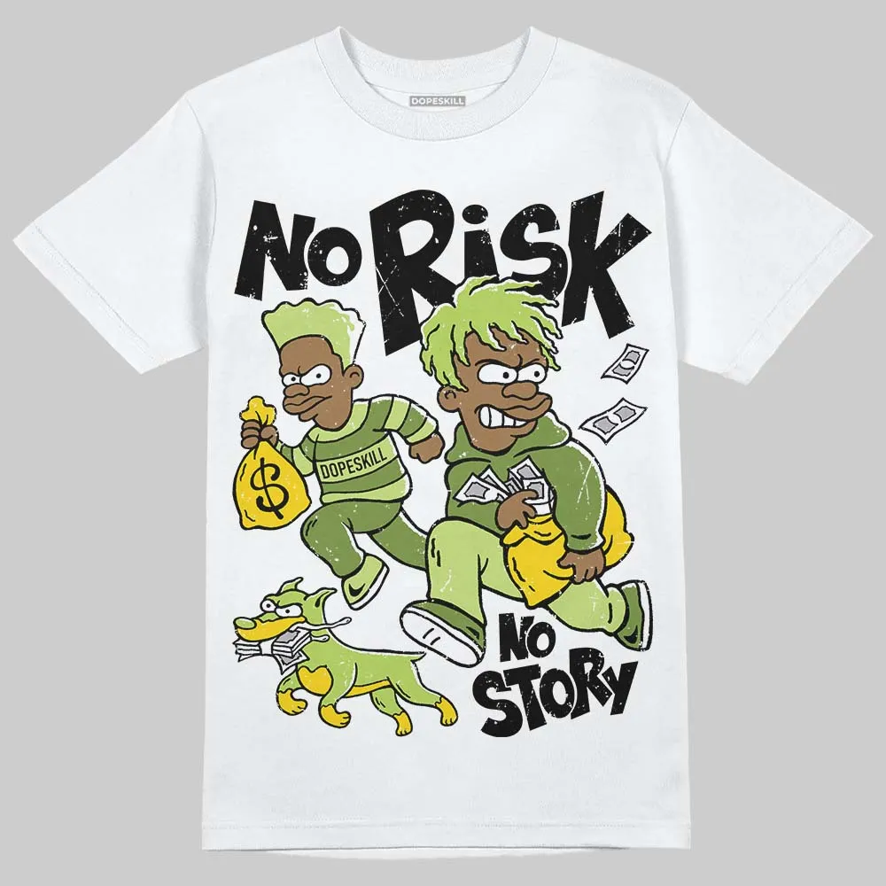 SB Dunks Fruity Pack - Green Apple DopeSkill T-Shirt No Risk No Story Graphic sold by DopeSkill
