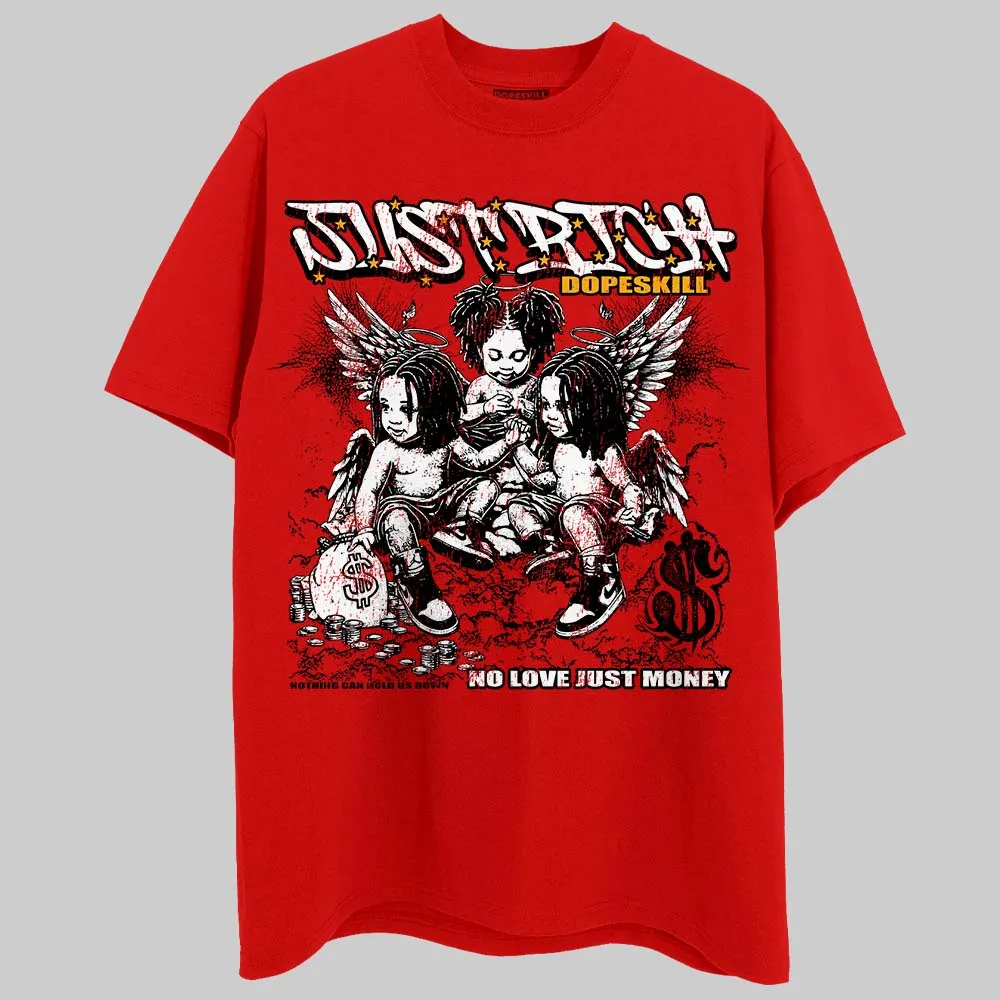 Red Collection DopeSkill T-Shirt Just Rich Graphic sold by DopeSkill product image thumbnail 3