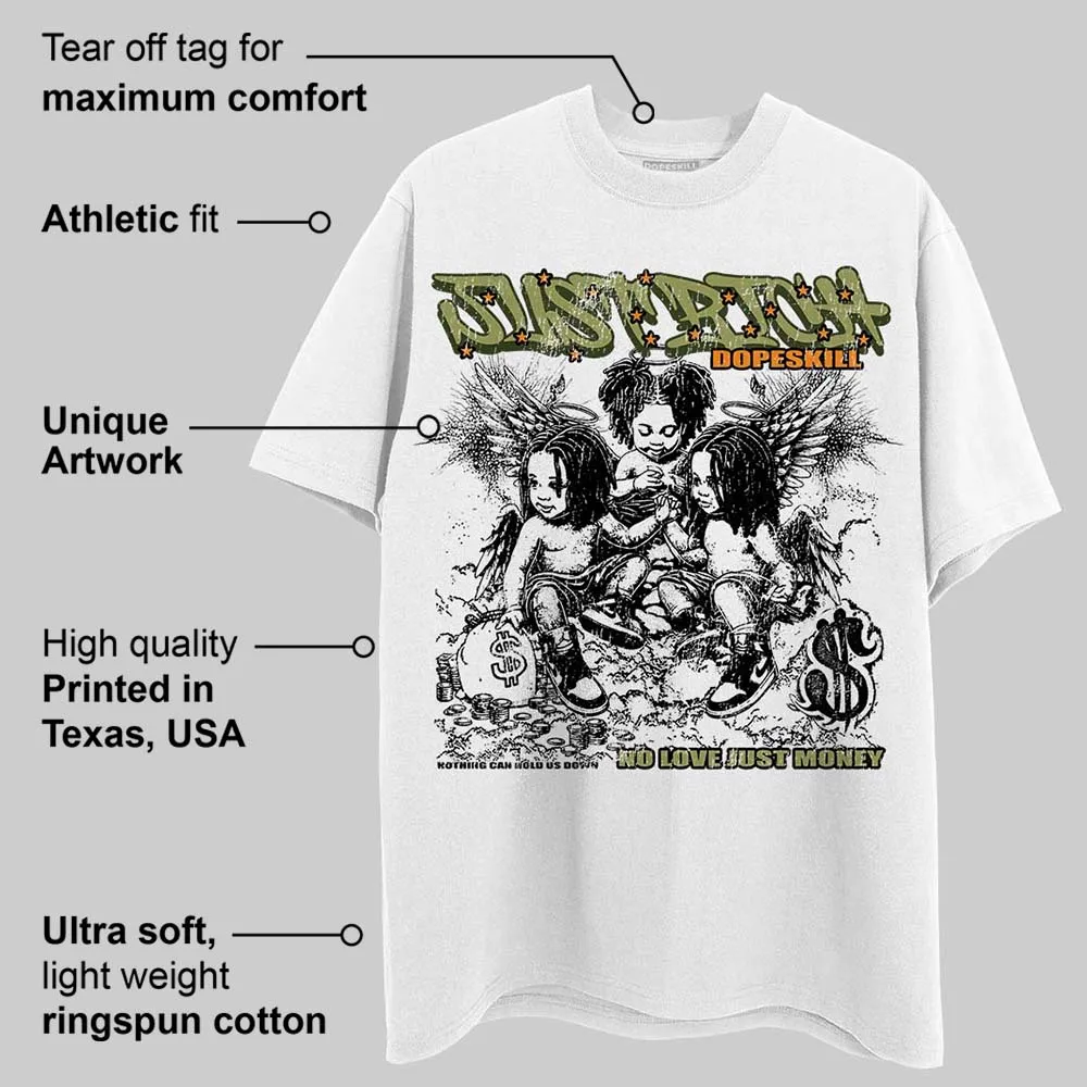 Olive Collection DopeSkill T-Shirt Just Rich Graphic sold by DopeSkill product image thumbnail 4