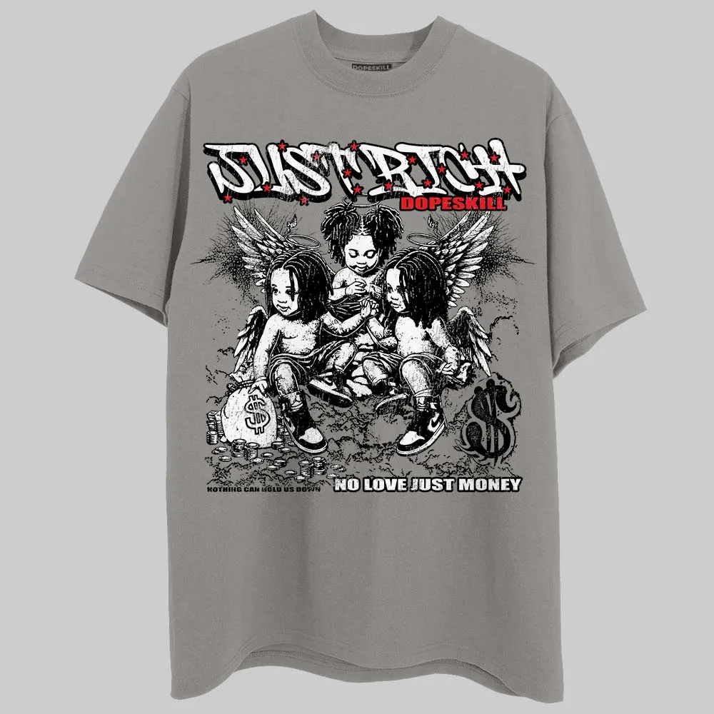Grey Collection DopeSkill T-Shirt Just Rich Graphic sold by DopeSkill product image thumbnail 3