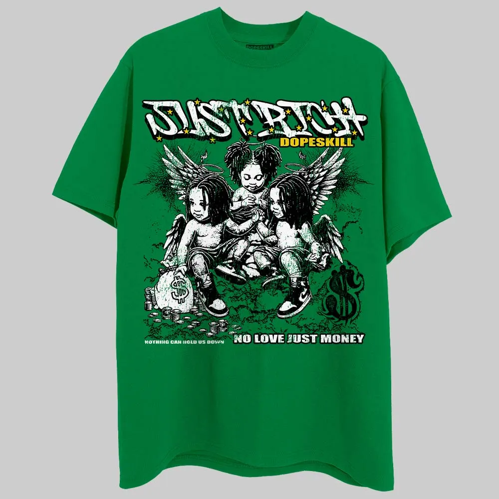 Green Collection DopeSkill T-Shirt Just Rich Graphic sold by DopeSkill product image thumbnail 3