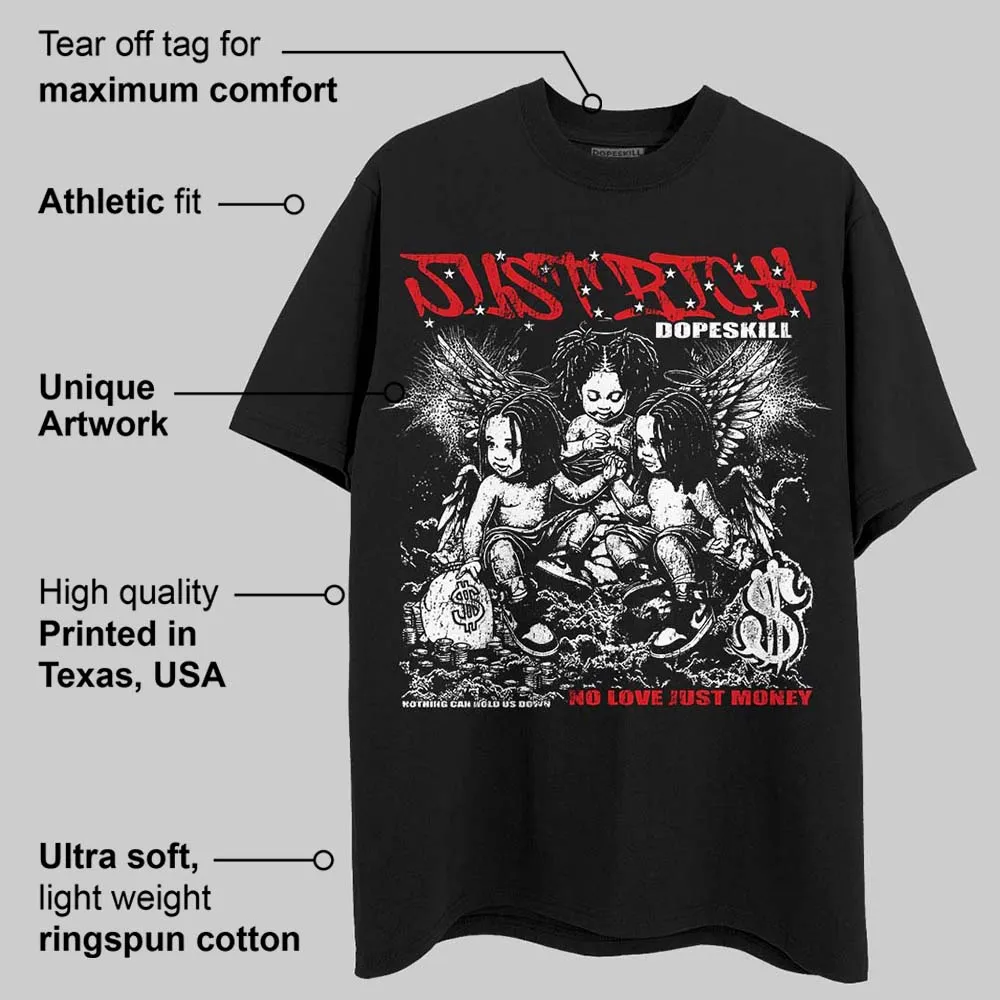Black and White Collection DopeSkill T-Shirt Just Rich Graphic sold by DopeSkill product image thumbnail 3