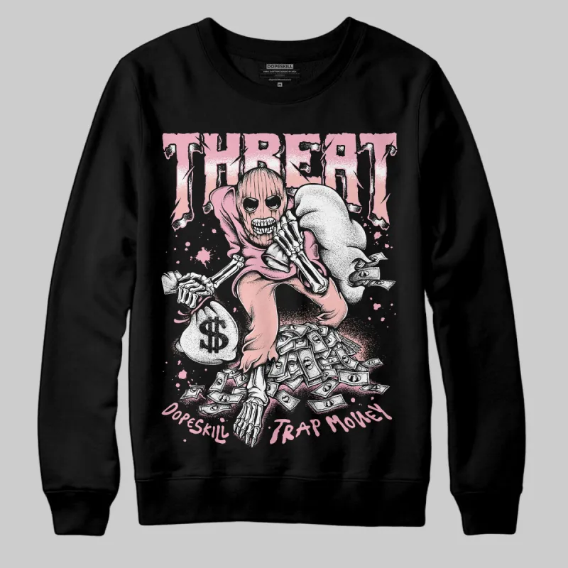 Stars Court White/Pink DopeSkill Sweatshirt Threat Graphic sold by DopeSkill