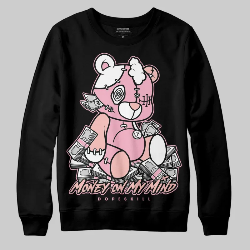 Stars Court White/Pink DopeSkill Sweatshirt MOMM Bear Graphic sold by DopeSkill