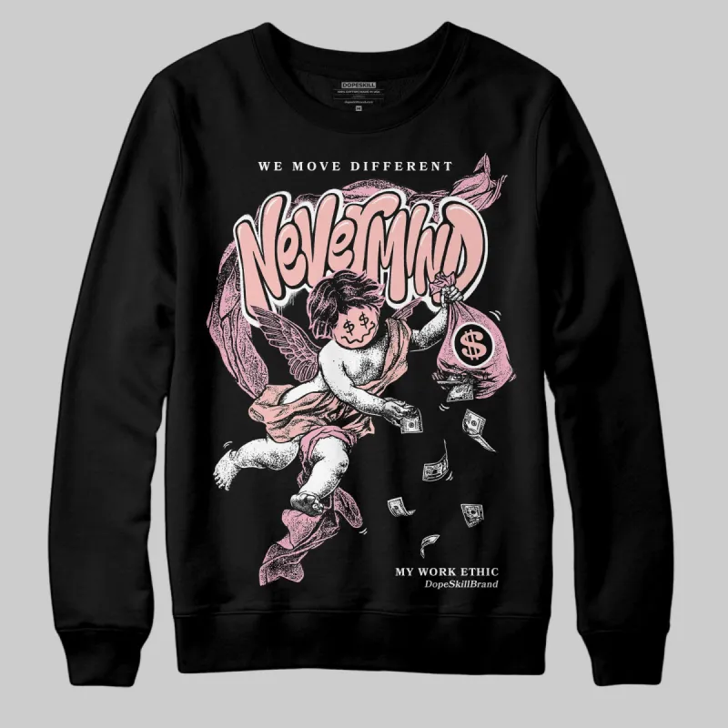Stars Court White/Pink DopeSkill Sweatshirt Nevermind Graphic sold by DopeSkill