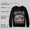 Stars Court White/Pink DopeSkill Sweatshirt Hot Mouth Graphic sold by DopeSkill
