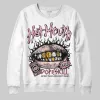 Stars Court White/Pink DopeSkill Sweatshirt Hot Mouth Graphic sold by DopeSkill