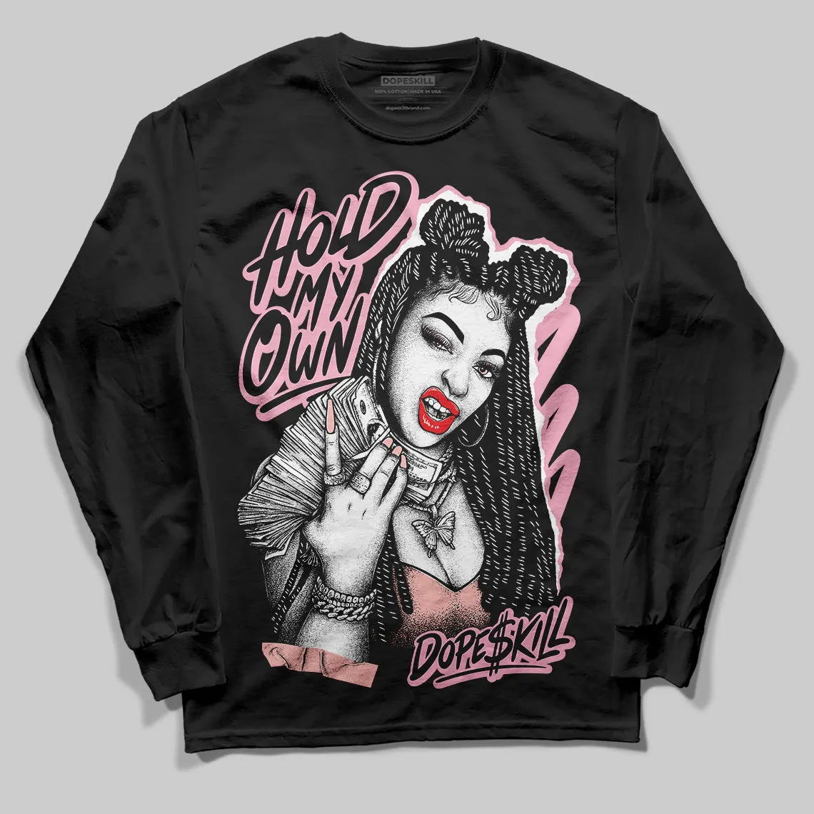 Stars Court White/Pink DopeSkill Long Sleeve T-Shirt New H.M.O Graphic sold by DopeSkill