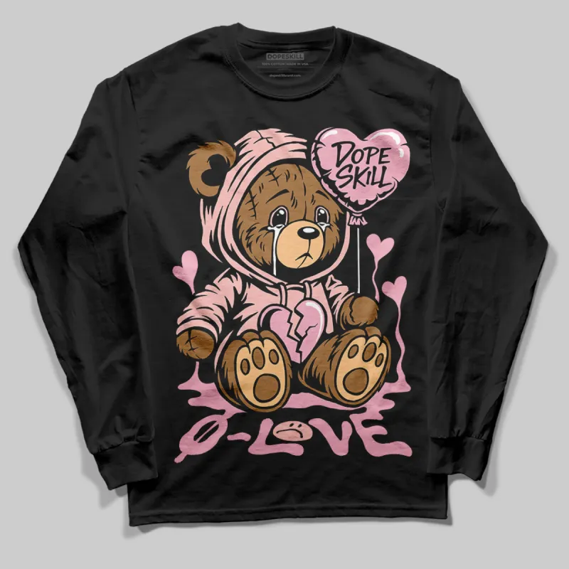 Stars Court White/Pink DopeSkill Long Sleeve T-Shirt Broken Bear Graphic sold by DopeSkill