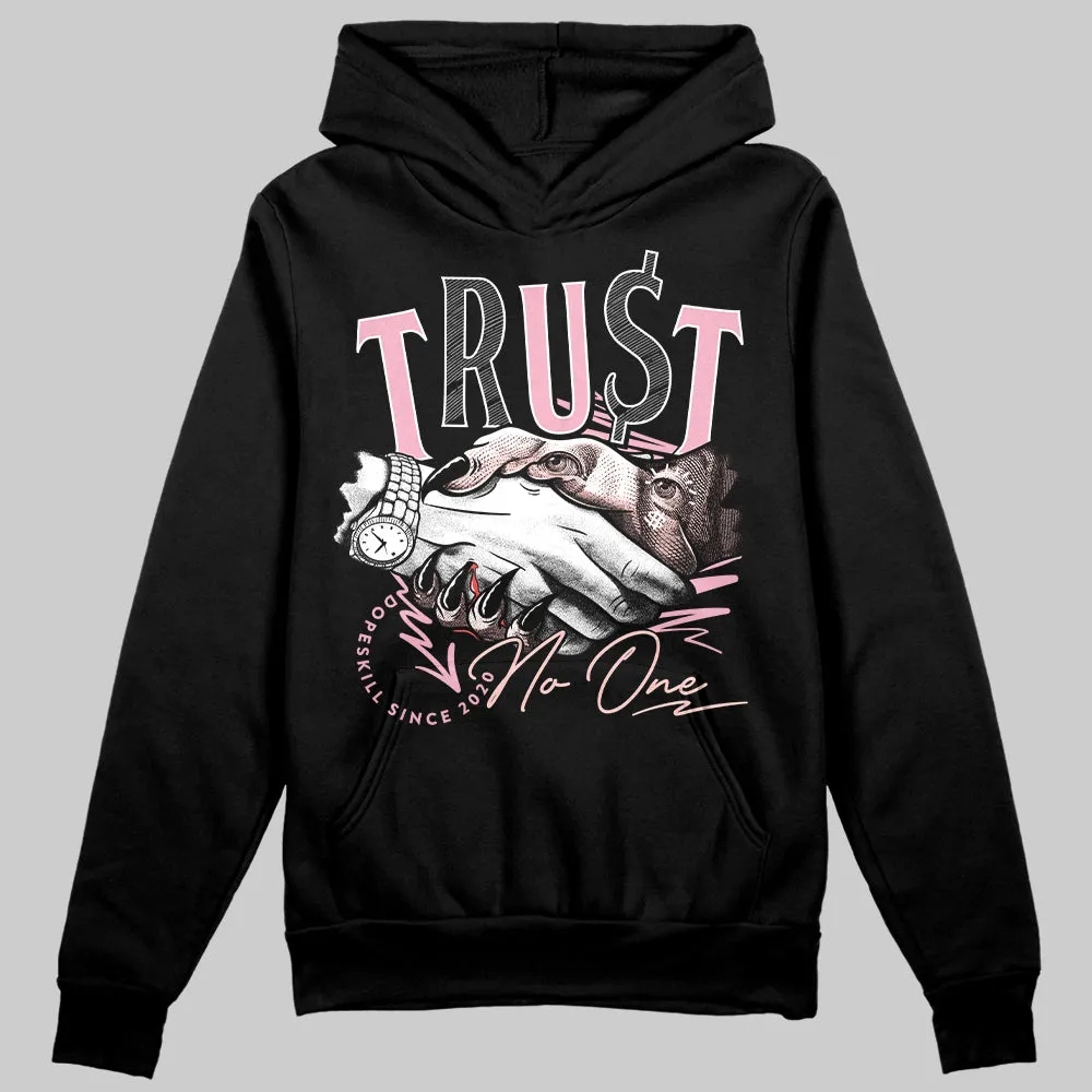 Stars Court White/Pink DopeSkill Hoodie Sweatshirt Trust No One Graphic sold by DopeSkill
