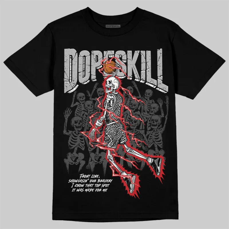 Black Cement 3s DopeSkill T-Shirt Thunder Dunk Graphic sold by DopeSkill