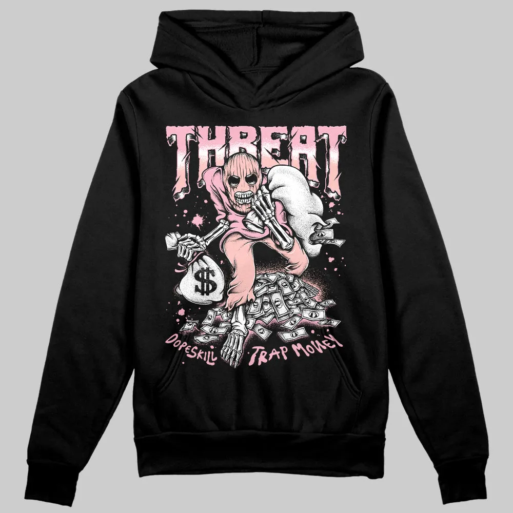 Stars Court White/Pink DopeSkill Hoodie Sweatshirt Threat Graphic sold by DopeSkill