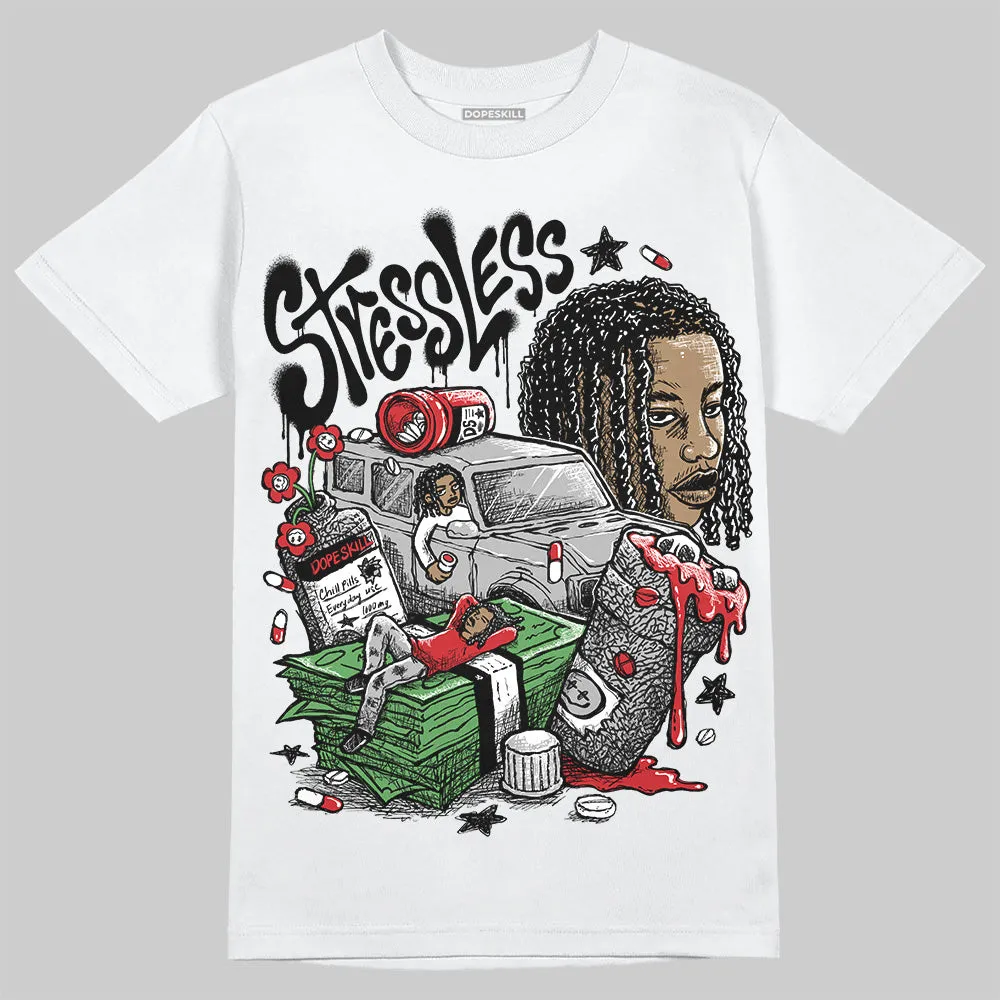 Black Cement 3s DopeSkill T-Shirt Stressless Graphic sold by DopeSkill product image thumbnail 2
