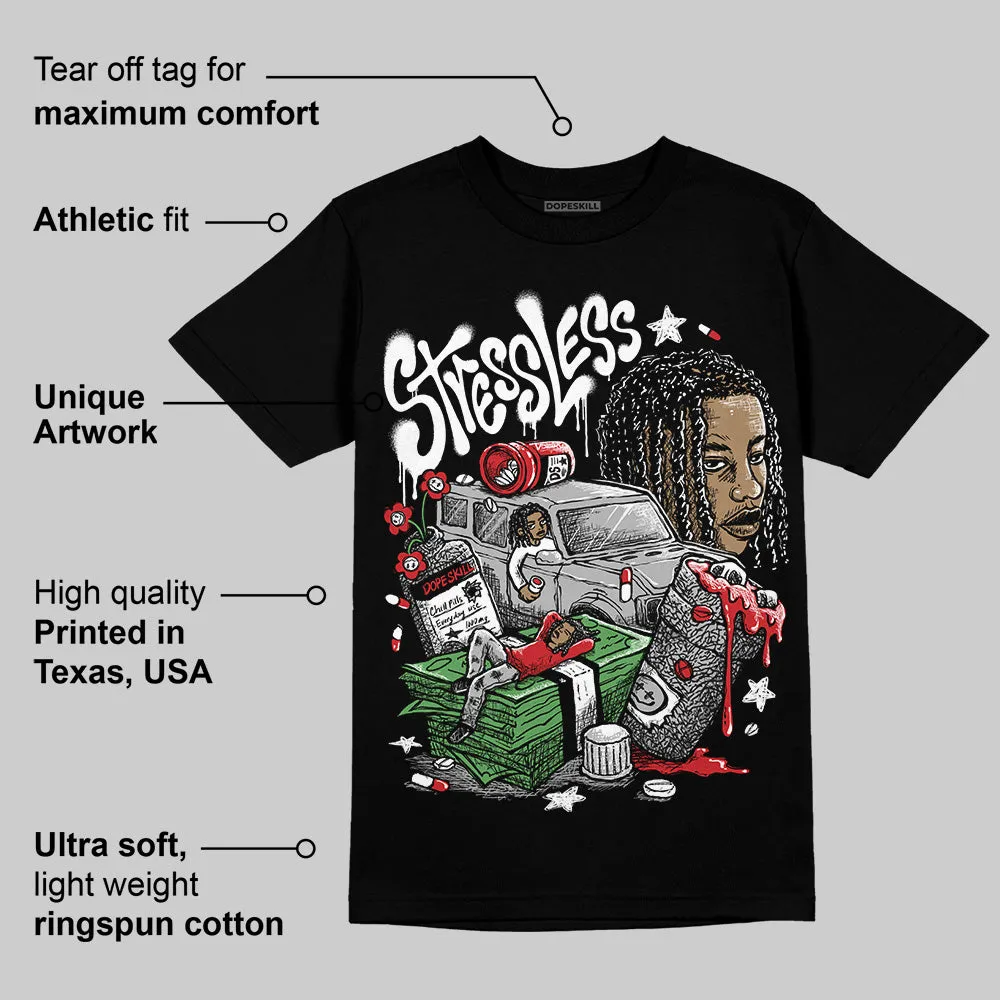 Black Cement 3s DopeSkill T-Shirt Stressless Graphic sold by DopeSkill product image thumbnail 3