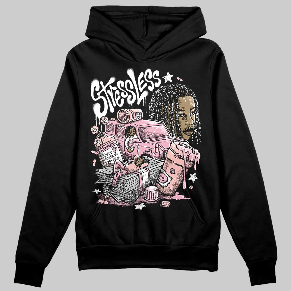 Stars Court White/Pink DopeSkill Hoodie Sweatshirt Stressless Graphic sold by DopeSkill