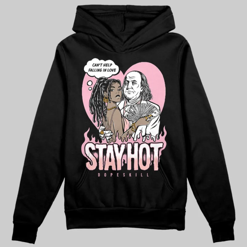 Stars Court White/Pink DopeSkill Hoodie Sweatshirt Stay Hot Graphic sold by DopeSkill