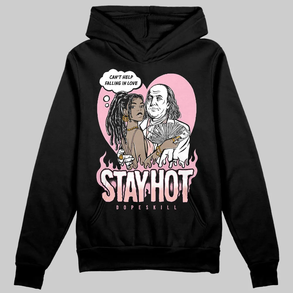 Stars Court White/Pink DopeSkill Hoodie Sweatshirt Stay Hot Graphic sold by DopeSkill