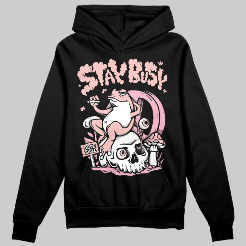 Stars Court White/Pink DopeSkill Hoodie Sweatshirt Stay Busy Graphic sold by DopeSkill