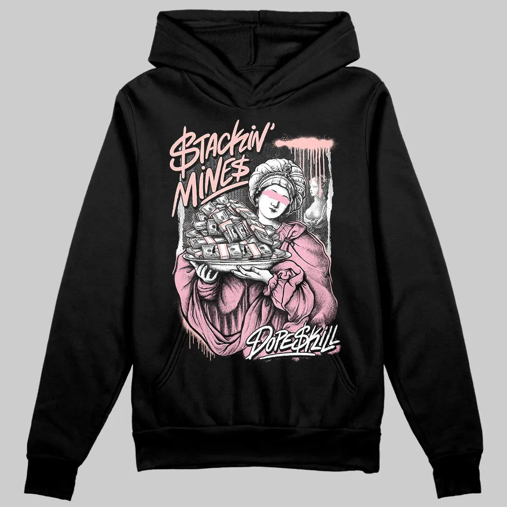 Stars Court White/Pink DopeSkill Hoodie Sweatshirt Stackin Mines Graphic sold by DopeSkill