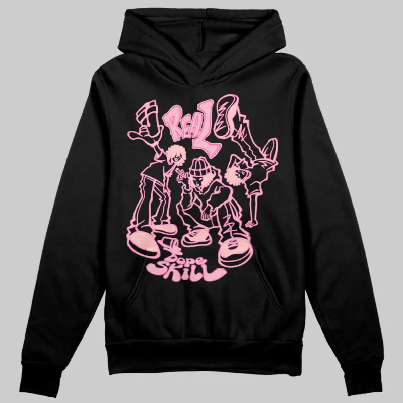 Stars Court White/Pink DopeSkill Hoodie Sweatshirt Real Y2K Players Graphic sold by DopeSkill