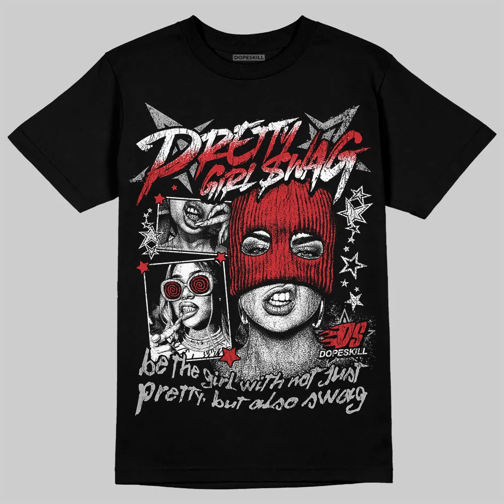 Black Cement 3s DopeSkill T-Shirt Pretty Girl Swag Graphic sold by DopeSkill