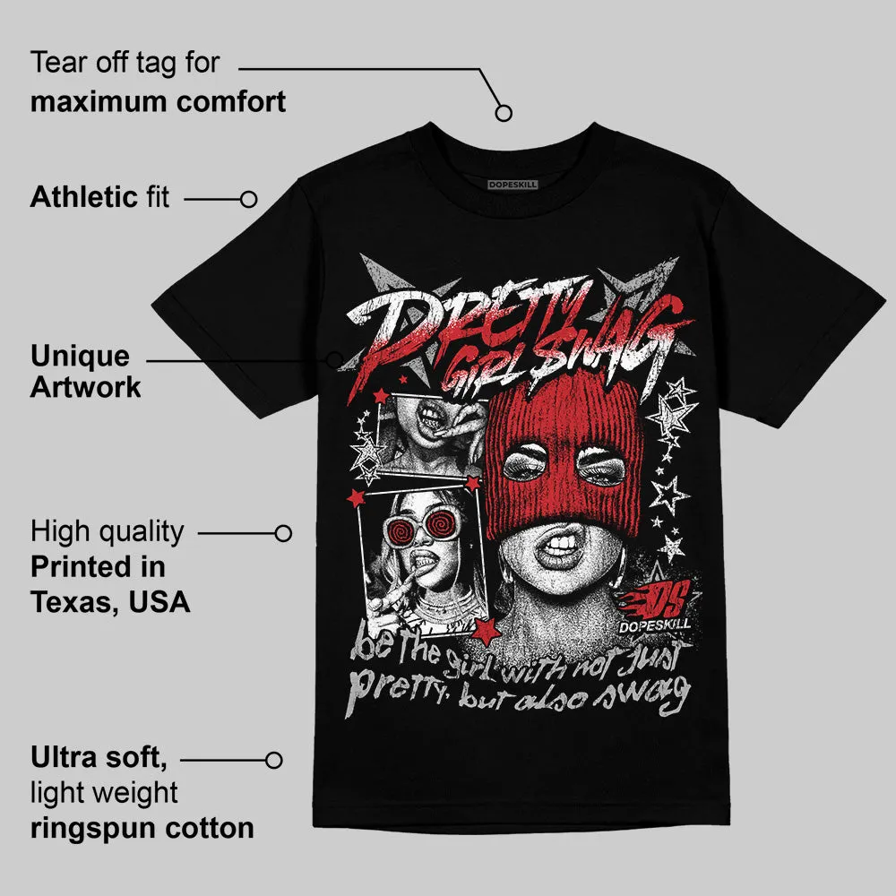 Black Cement 3s DopeSkill T-Shirt Pretty Girl Swag Graphic sold by DopeSkill product image thumbnail 3