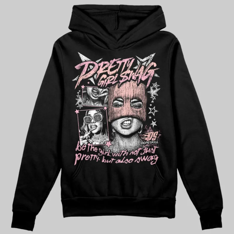 Stars Court White/Pink DopeSkill Hoodie Sweatshirt Pretty Girl Swag Graphic sold by DopeSkill