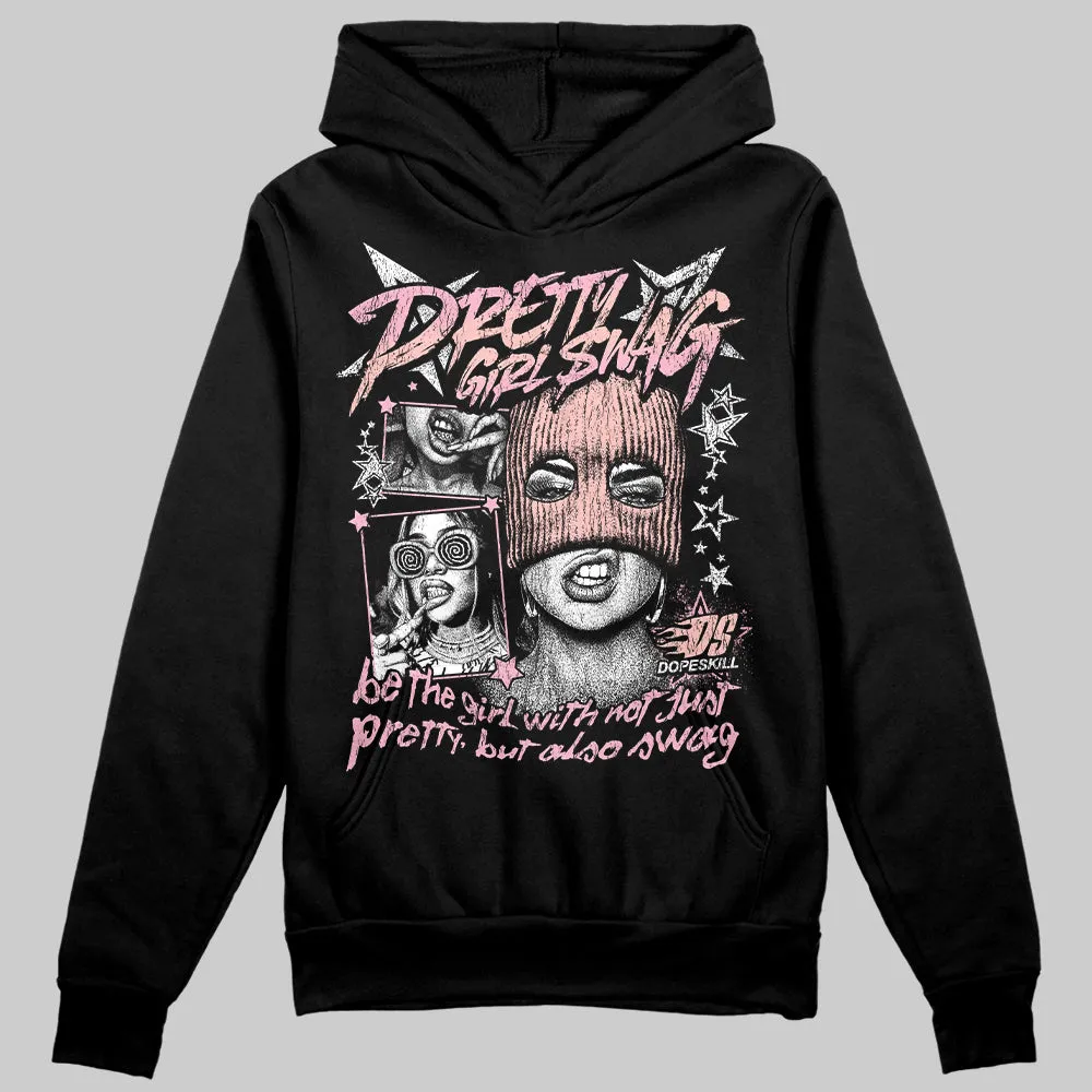 Stars Court White/Pink DopeSkill Hoodie Sweatshirt Pretty Girl Swag Graphic sold by DopeSkill