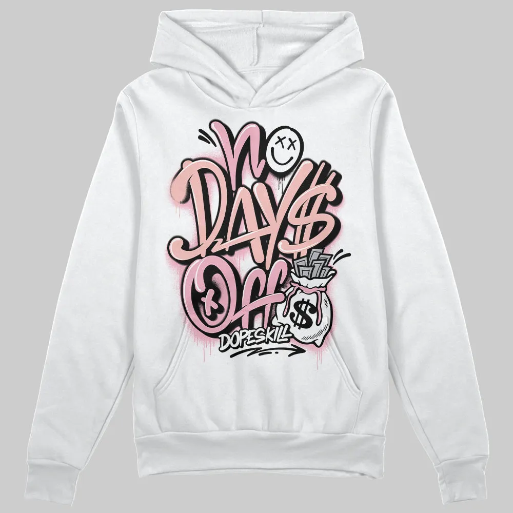 Stars Court White/Pink DopeSkill Hoodie Sweatshirt No Days Off Graphic sold by DopeSkill product image thumbnail 2