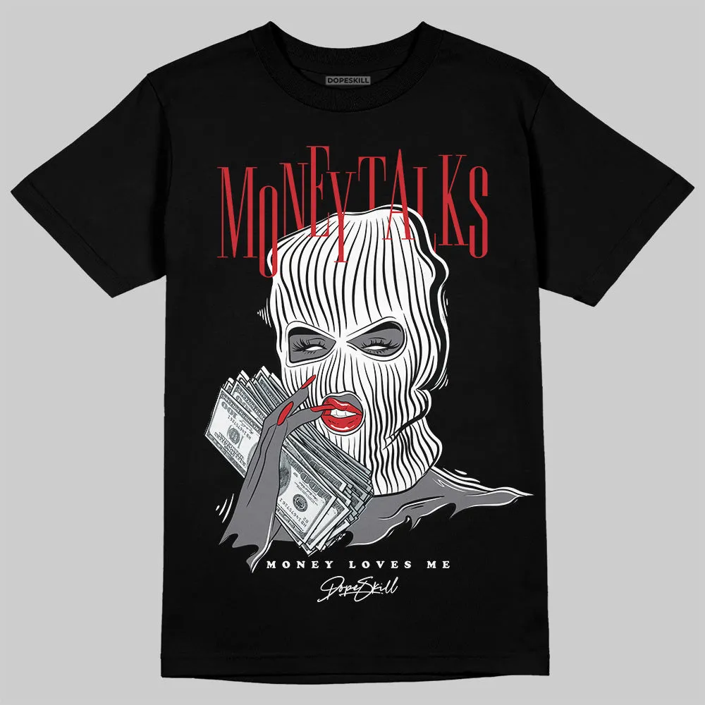 Black Cement 3s DopeSkill T-Shirt Money Talks Graphic sold by DopeSkill