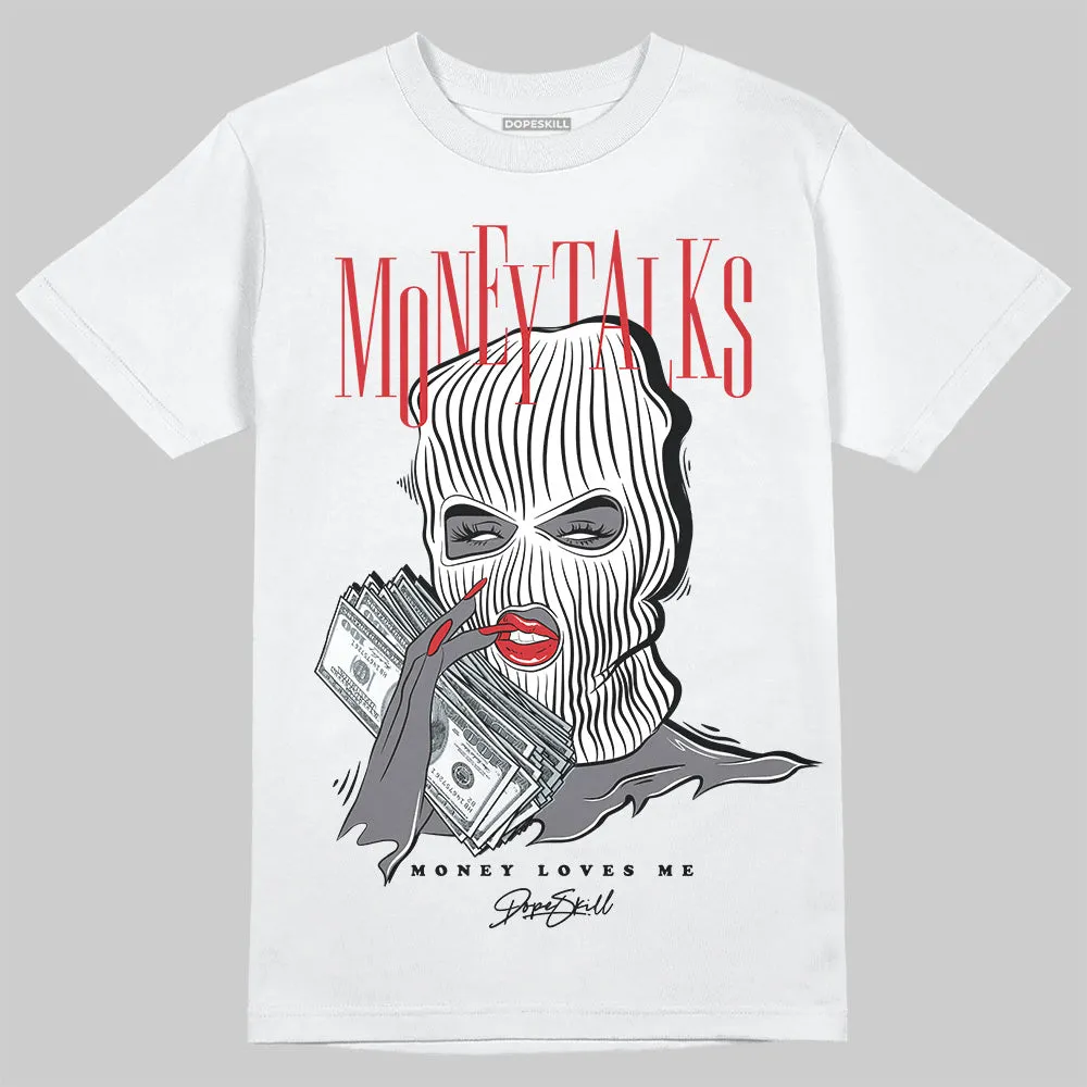 Black Cement 3s DopeSkill T-Shirt Money Talks Graphic sold by DopeSkill product image thumbnail 2