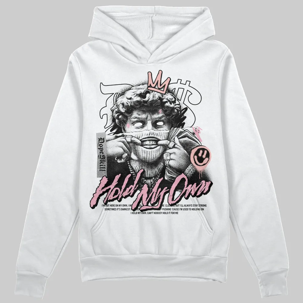 Stars Court White/Pink DopeSkill Hoodie Sweatshirt New Hold My Own Graphic sold by DopeSkill product image thumbnail 2