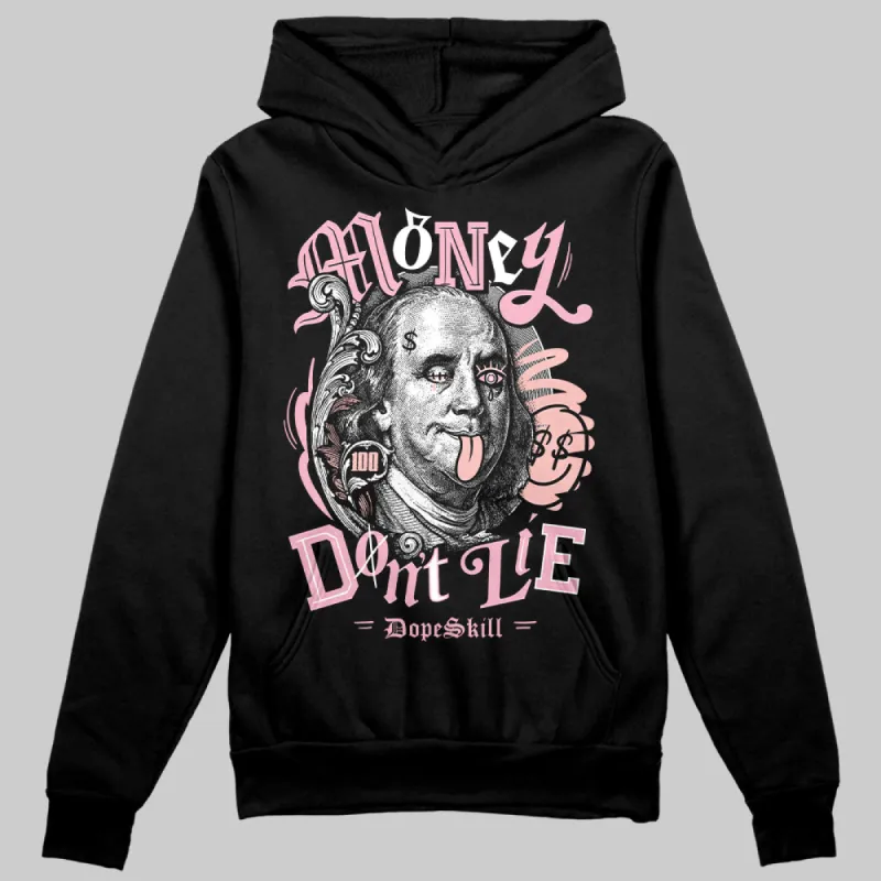 Stars Court White/Pink DopeSkill Hoodie Sweatshirt Money Don't Lie Graphic sold by DopeSkill