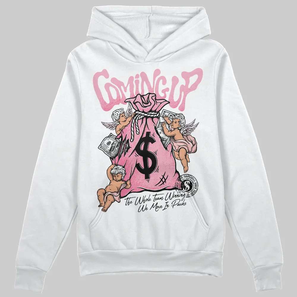 Stars Court White/Pink DopeSkill Hoodie Sweatshirt Money Bag Coming Up Graphic sold by DopeSkill product image thumbnail 2