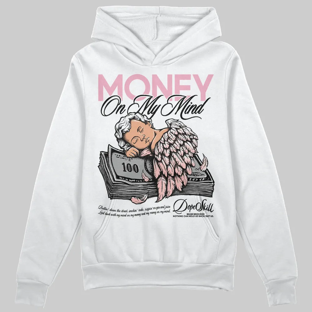 Stars Court White/Pink DopeSkill Hoodie Sweatshirt MOMM Graphic sold by DopeSkill product image thumbnail 2