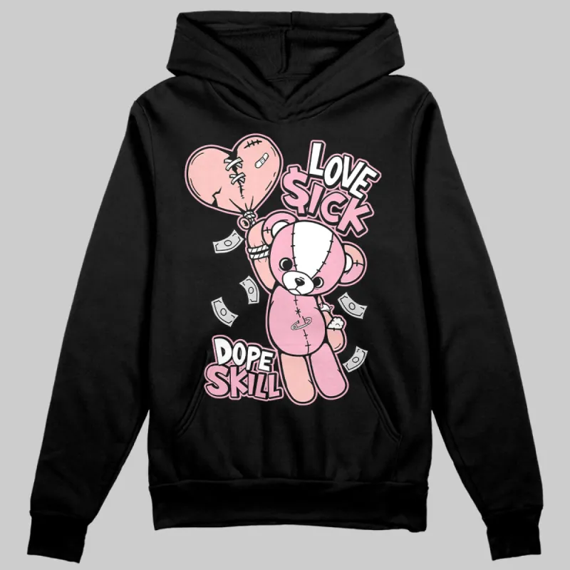 Stars Court White/Pink DopeSkill Hoodie Sweatshirt Love Sick Graphic sold by DopeSkill
