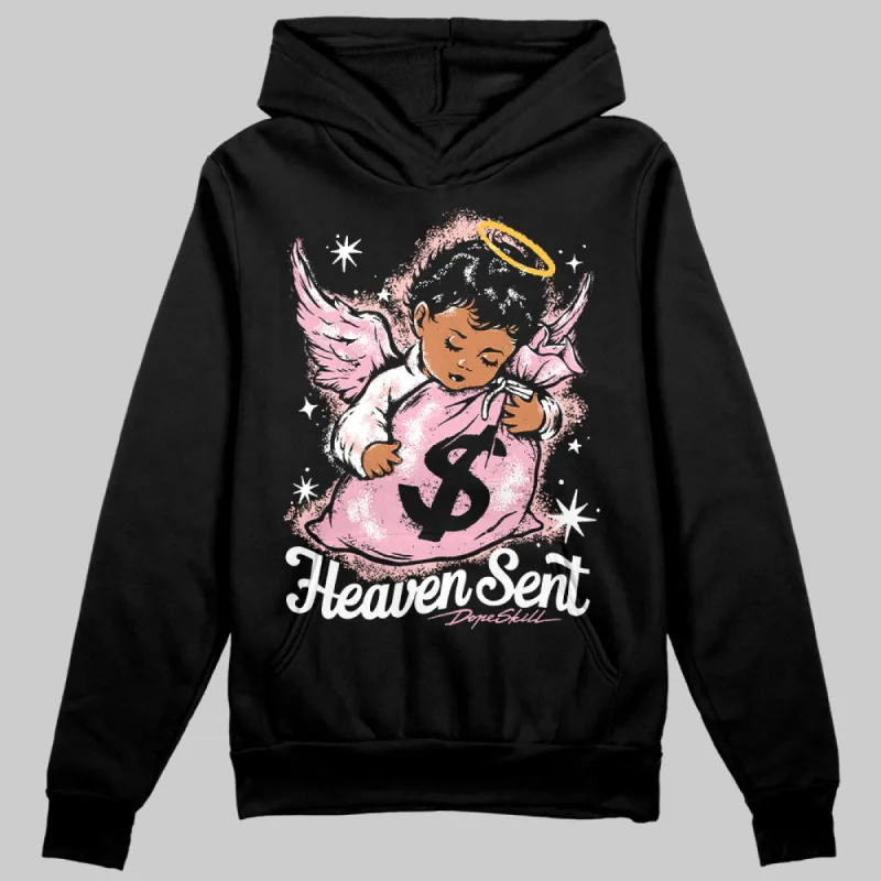 Stars Court White/Pink DopeSkill Hoodie Sweatshirt Heaven Sent Graphic sold by DopeSkill