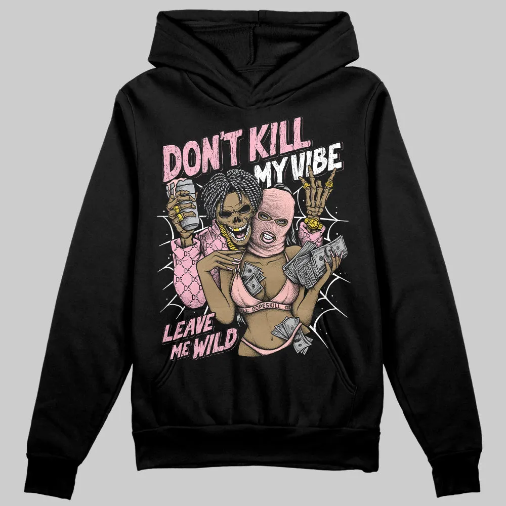 Stars Court White/Pink DopeSkill Hoodie Sweatshirt Don't Kill My Vibe Graphic sold by DopeSkill