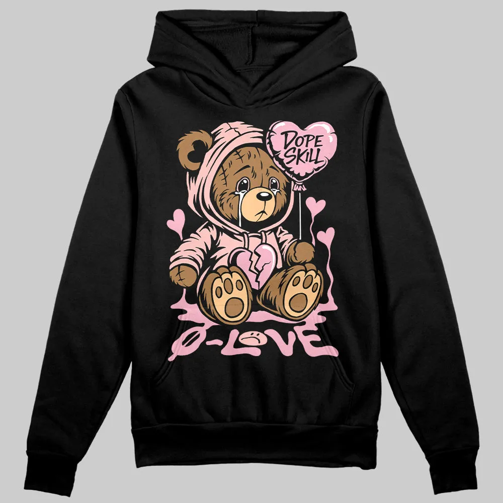Stars Court White/Pink DopeSkill Hoodie Sweatshirt Broken Bear Graphic sold by DopeSkill