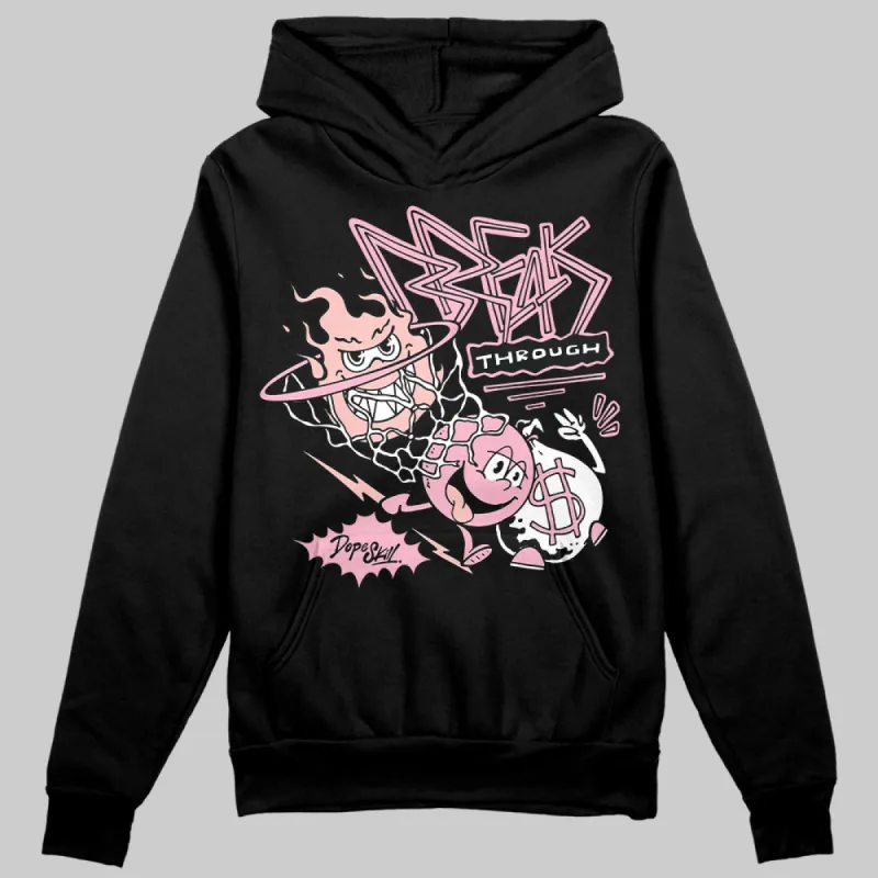 Stars Court White/Pink DopeSkill Hoodie Sweatshirt Break Through Graphic sold by DopeSkill