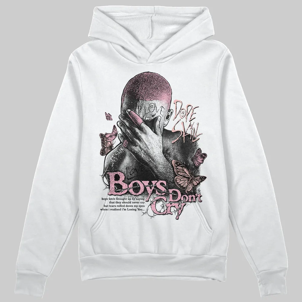 Stars Court White/Pink DopeSkill Hoodie Sweatshirt Boys Don't Cry Graphic sold by DopeSkill product image thumbnail 2