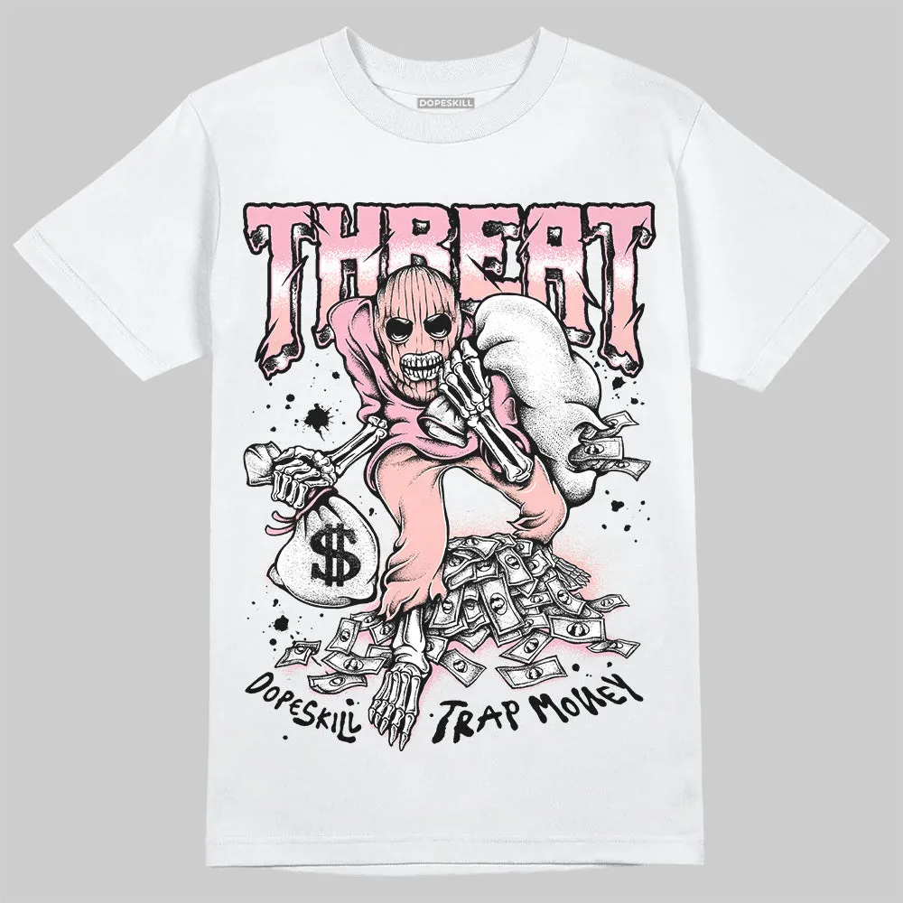 Stars Court White/Pink DopeSkill T-Shirt Threat Graphic sold by DopeSkill product image thumbnail 2