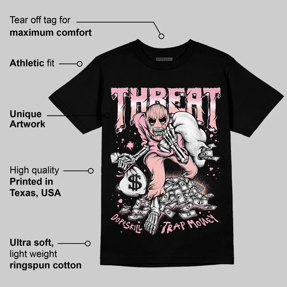 Stars Court White/Pink DopeSkill T-Shirt Threat Graphic sold by DopeSkill product image thumbnail 3
