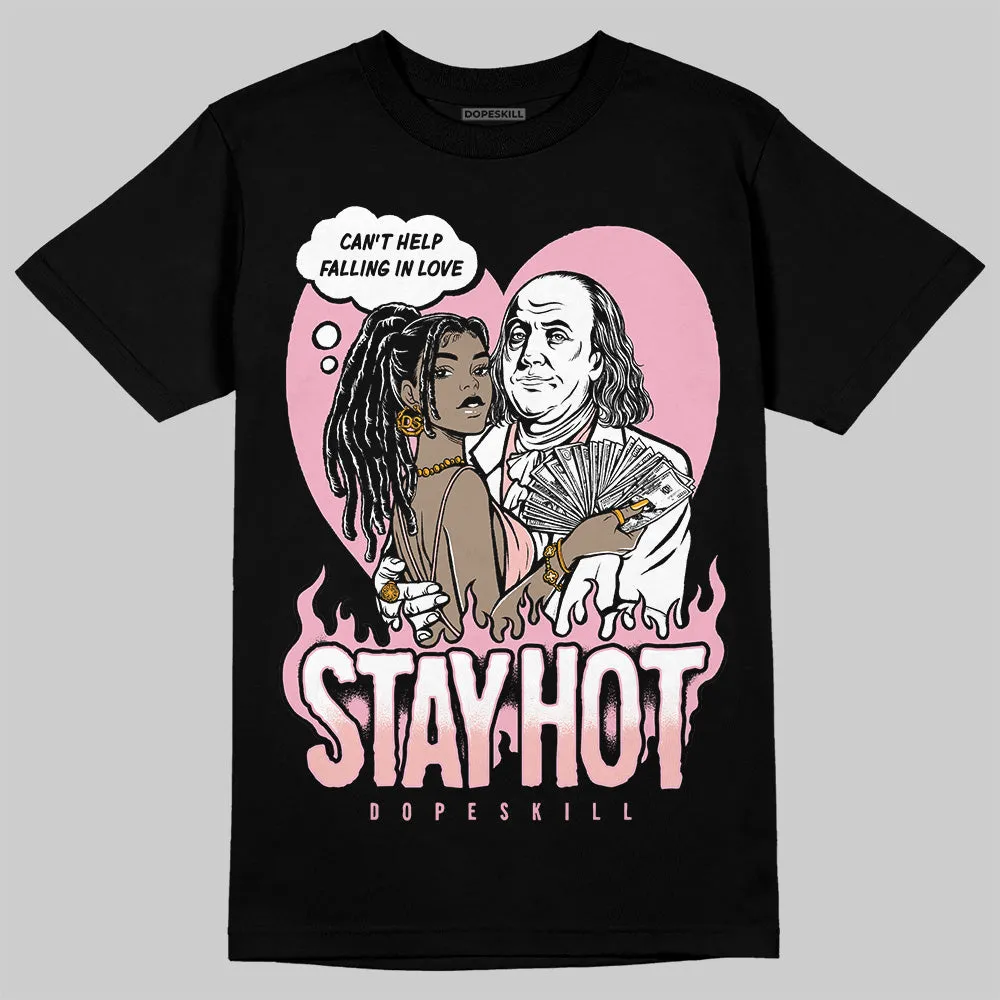 Stars Court White/Pink DopeSkill T-Shirt Stay Hot Graphic sold by DopeSkill