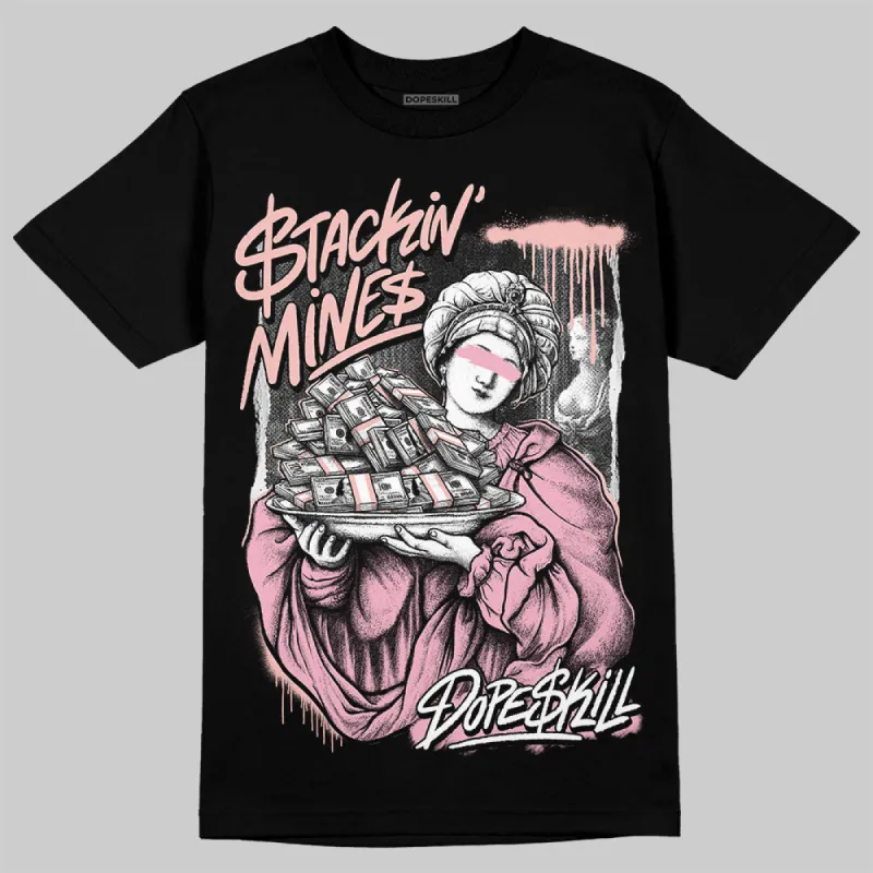 Stars Court White/Pink DopeSkill T-Shirt Stackin Mines Graphic sold by DopeSkill