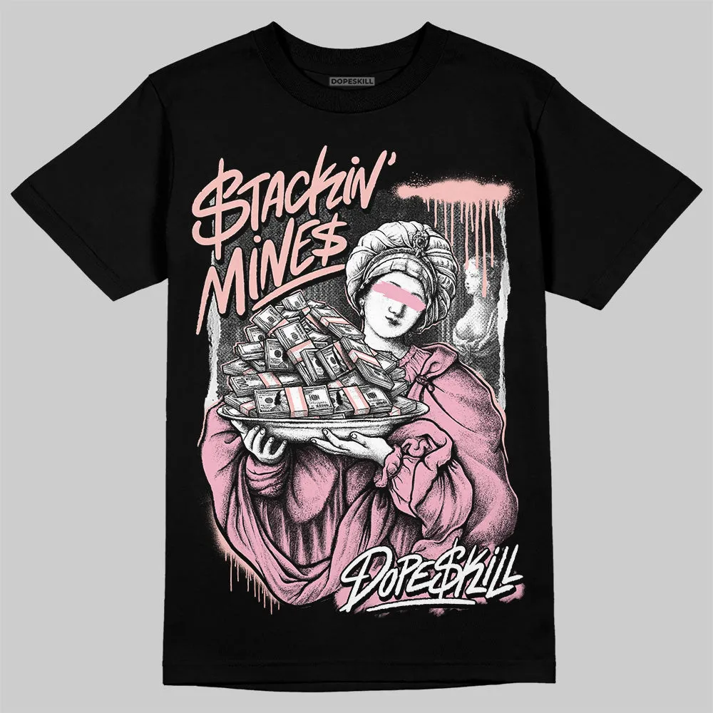 Stars Court White/Pink DopeSkill T-Shirt Stackin Mines Graphic sold by DopeSkill