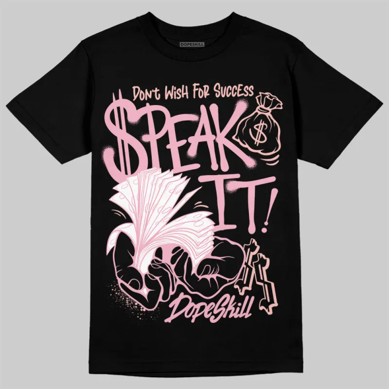 Stars Court White/Pink DopeSkill T-Shirt Speak It Graphic sold by DopeSkill