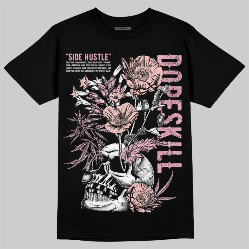 Stars Court White/Pink DopeSkill T-Shirt Side Hustle Graphic sold by DopeSkill