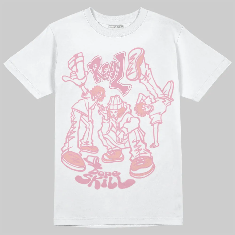 Stars Court White/Pink DopeSkill T-Shirt Real Y2K Players Graphic sold by DopeSkill product image thumbnail 2